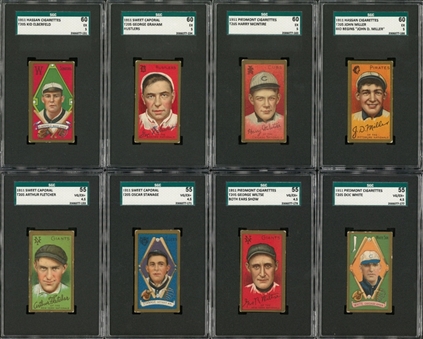 1911 T205 Gold Border SGC-Graded Collection (23 Different)